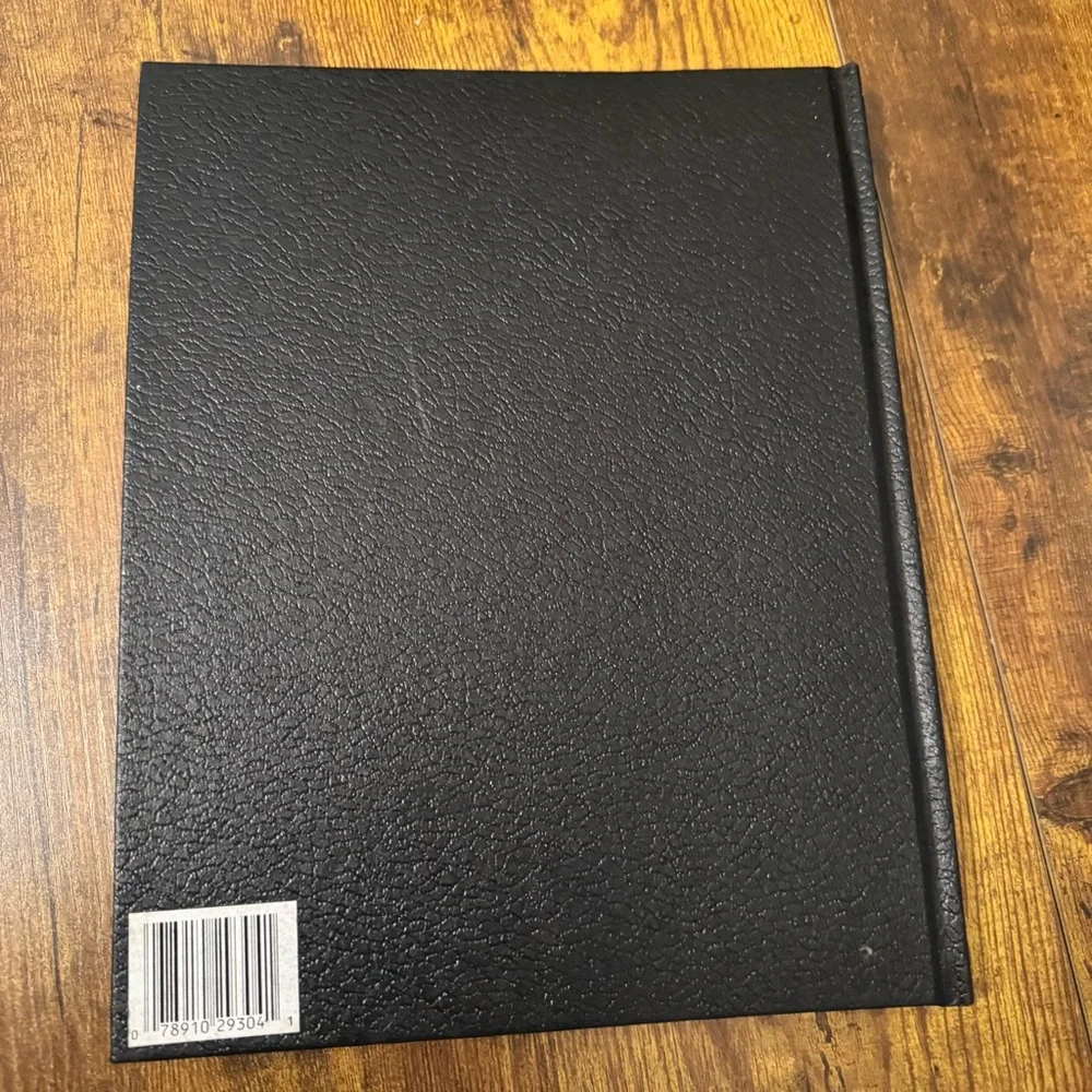 Wilson Jones 4 Column‎ Account Book S293 Ledger Black Hardcover 80 Pages